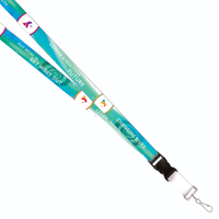 Dye-sublimated Lanyard - 5 Style Options
