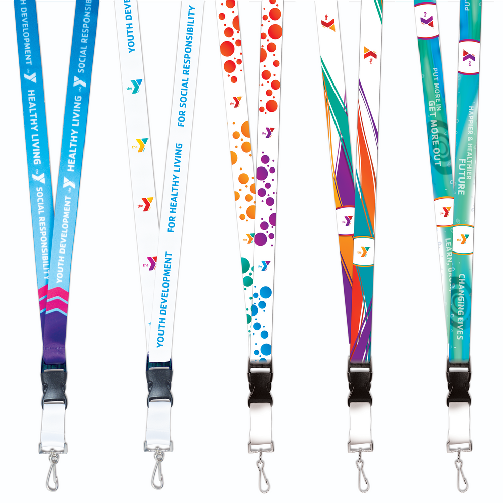 Dye-sublimated Lanyard - 5 Style Options