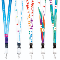 Dye-sublimated Lanyard - 5 Style Options
