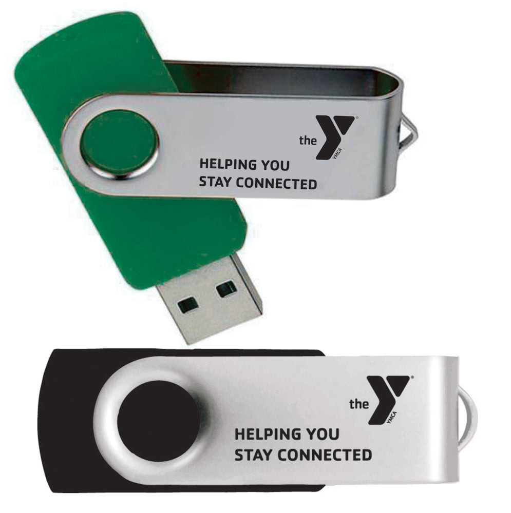 4 GB Swivel USB Flash Drive