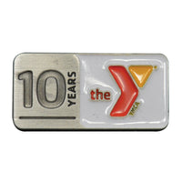 10 Year Service Pin