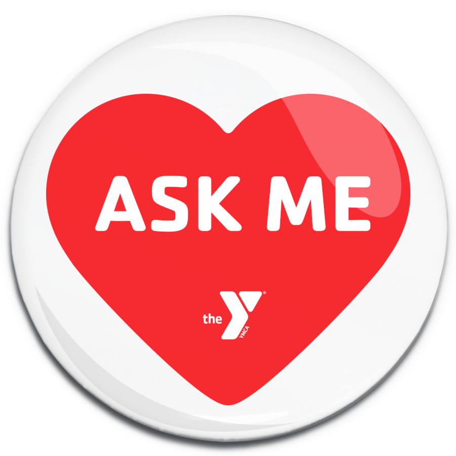 2 ¼" ASK ME Button