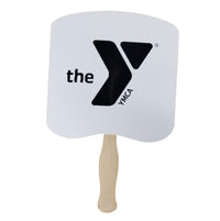 Y Branded Single Hand Fan