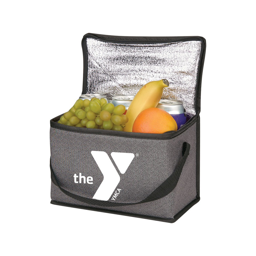 Heathered Non-Woven Cooler Lunch Bag