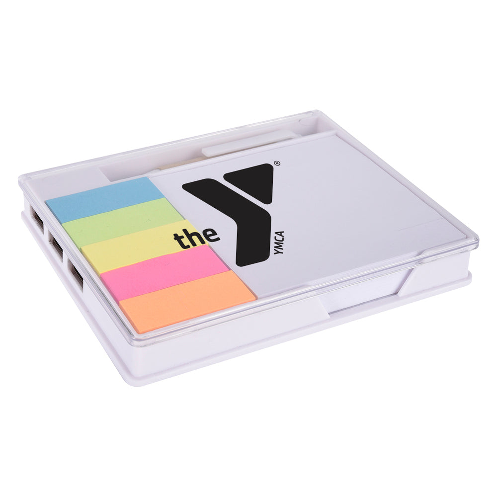 *WHILE SUPPLIES LAST* 3-Port USB Hub Desk Caddy with Y Logo