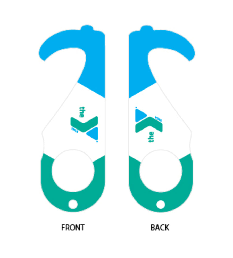 Y Touchless Infusion Keychain With Finger Hold