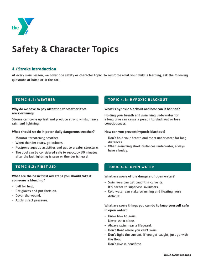 25 PACK Safety & Character Topics - Stroke Introduction