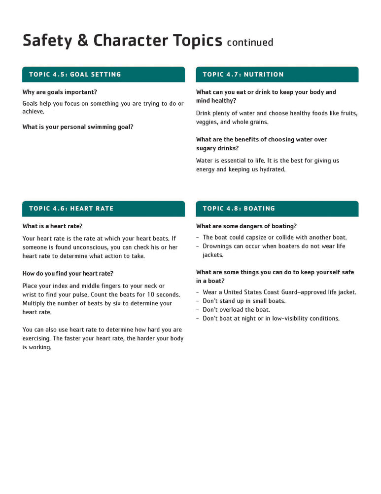 25 PACK Safety & Character Topics - Stroke Introduction