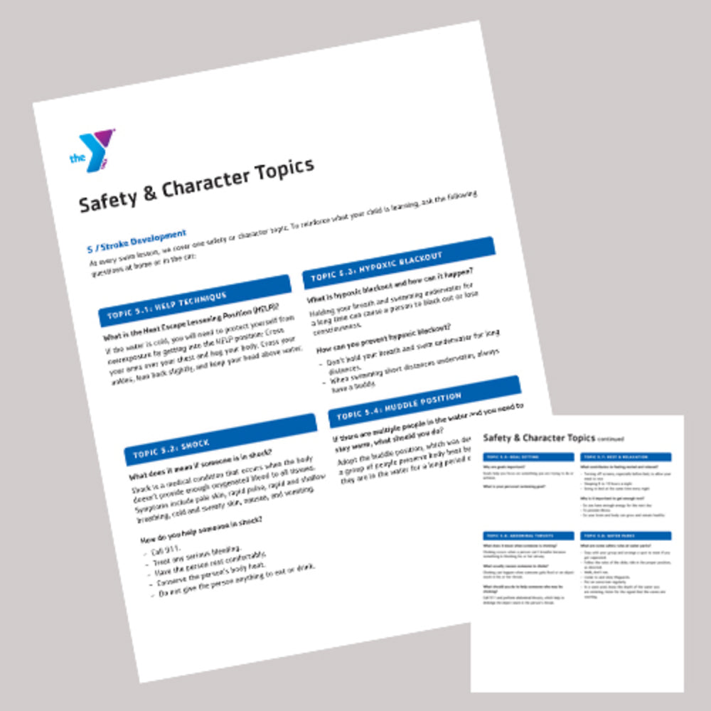 25 PACK Safety & Character Topics - Stroke Development