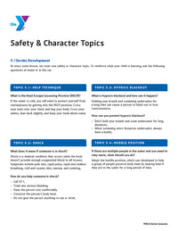 25 PACK Safety & Character Topics - Stroke Development