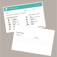 25 PACK Double-Sided Half Sheet - Water Discovery