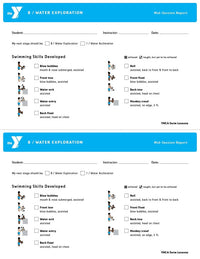 25 PACK Double-Sided Half Sheet - Water Exploration