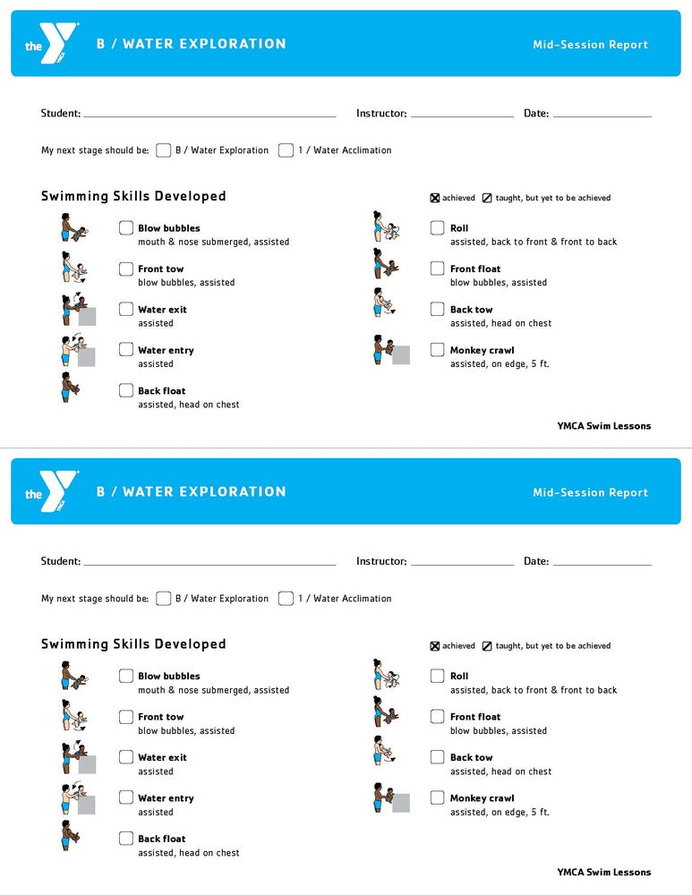 25 PACK Double-Sided Half Sheet - Water Exploration