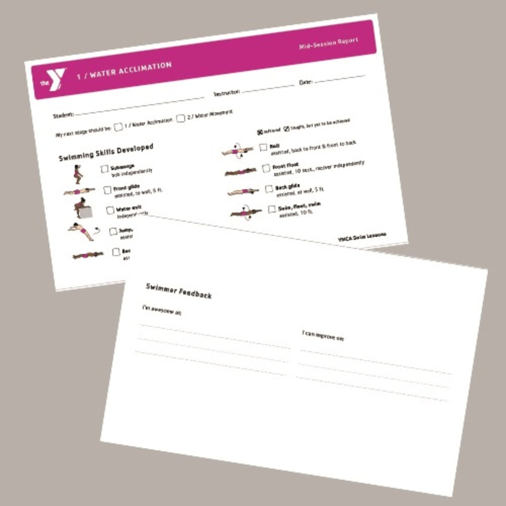 25 PACK Double-Sided Half Sheet - Water Acclimation