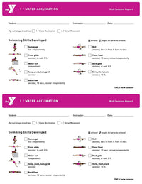 25 PACK Double-Sided Half Sheet - Water Acclimation