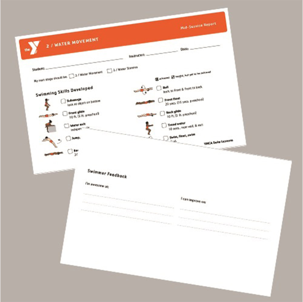 25 PACK Double-Sided Half Sheet - Water Movement