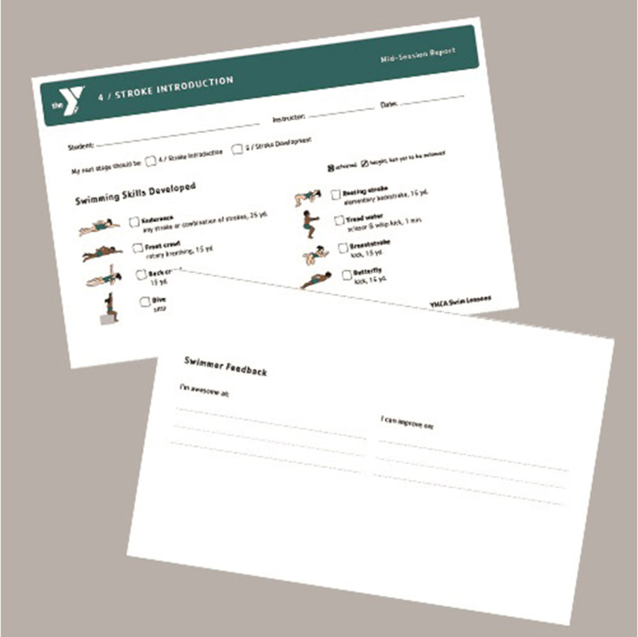 25 PACK Double-Sided Half Sheet - Stroke Introduction