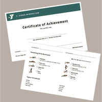 PACK OF 25 Program Certificates - Double-Sided Half Sheet - Stroke Introduction