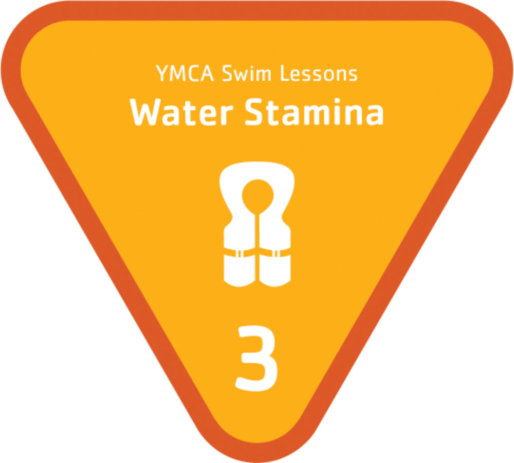 Water Stamina Sticker ROLL OF 100