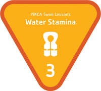 Water Stamina Sticker ROLL OF 100