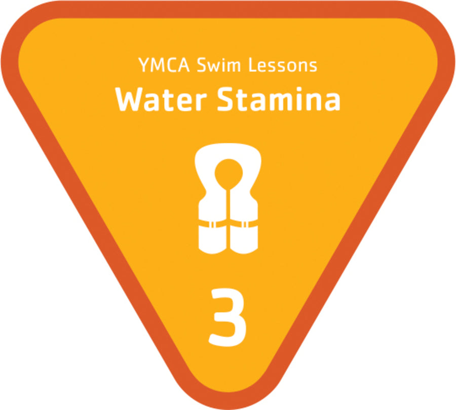 Water Stamina Sticker ROLL OF 100