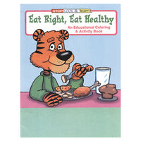 Eat Right, Eat Healthy Coloring/Activity Book