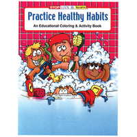 Practice Healthy Habits Coloring/Activity Book