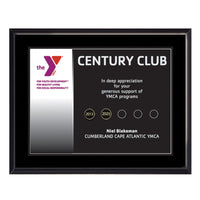 Beveled Date Tab Plaque - 8" x 10"