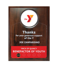Benefactor of Youth Plaque