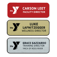 Solid Color Name Badge