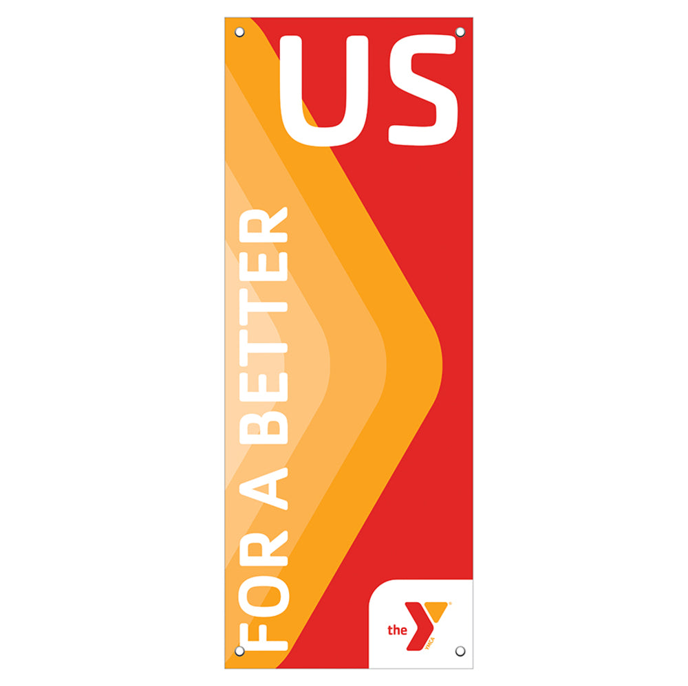 2' x 5' 3" FOR A BETTER US Banner