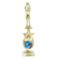 14" Symmetrical Star Insert Figure Trophy
