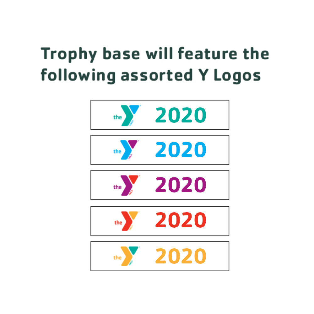 Trophy with Column 3 Sizes