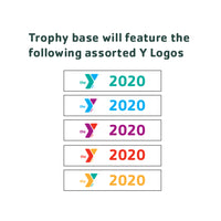 Trophy with Column 3 Sizes