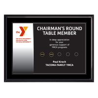 Beveled Date Tab Plaque - 9" x 12"