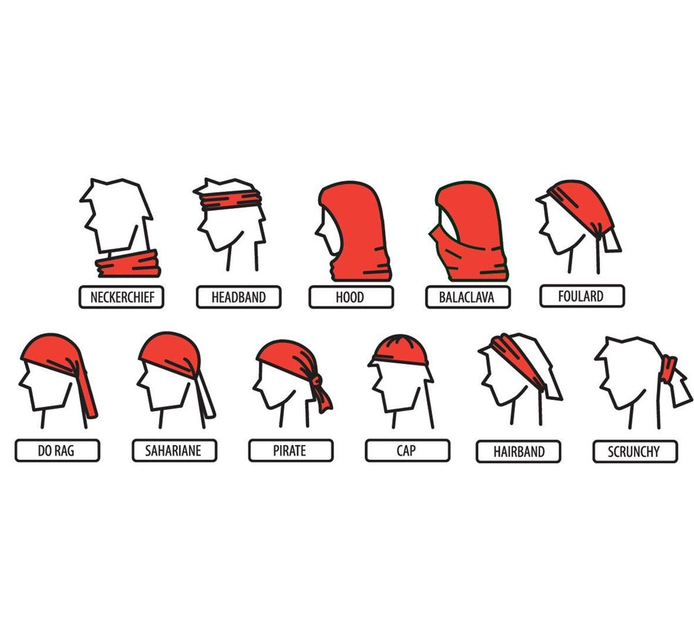 BLANK Solid Color Buff - Multi-functional Bandana