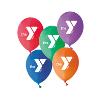9" YMCA Latex Balloons