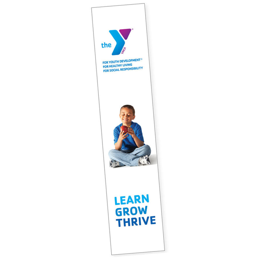 7” x 1½” YMCA Bookmark