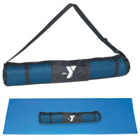 Yoga Exercise Mat with Y-logo Carrying Case