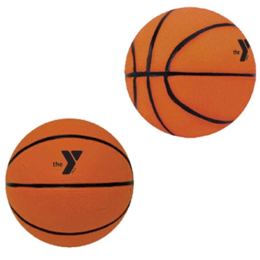 3¾" Diameter Sport Ball with Y Logo - Basketball