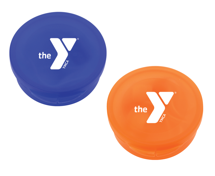 Earbuds in Y-logo Case