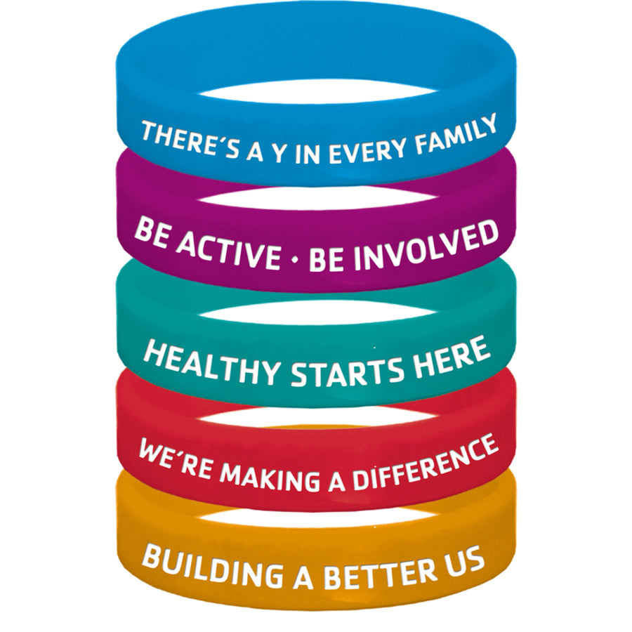 Y Benefit Statement Silicone Wristband