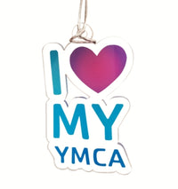 I Heart My YMCA Ornament