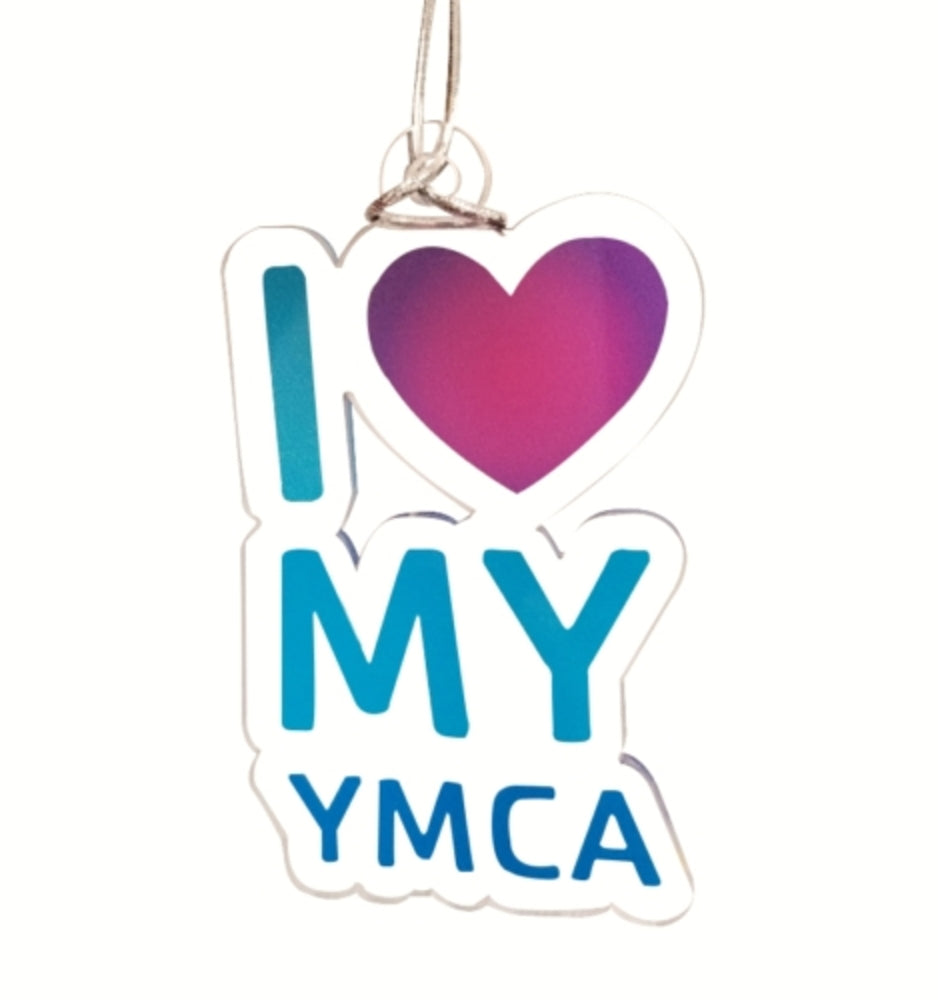 I Heart My YMCA Ornament