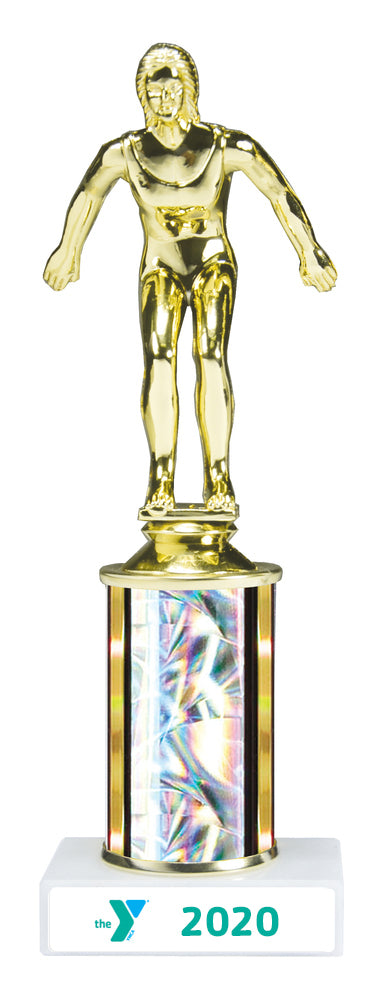 Trophy with Column 3 Sizes