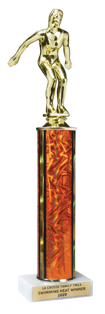 Trophy with Column 3 Sizes